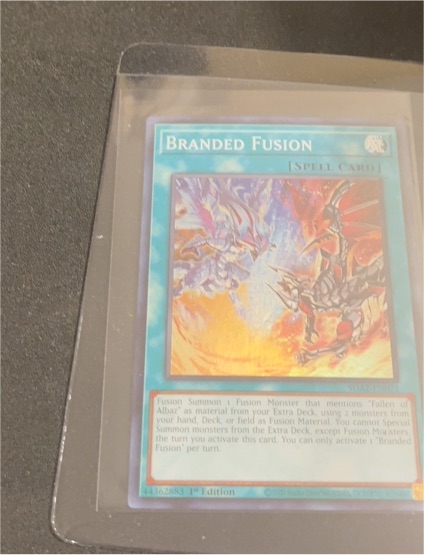 2020 Yu-Gi-Oh! BLTR-EN111 Branded Fusion — front