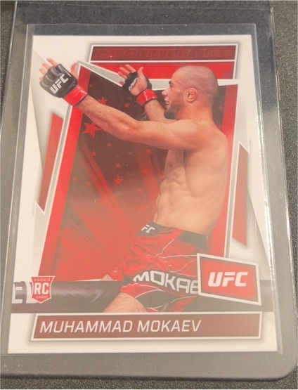2023 Panini Chronicles UFC Rookies & Stars #187 Muhammad Mokaev — front