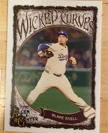 2025 Topps Allen & Ginter #WC-10 Blake Snell — front