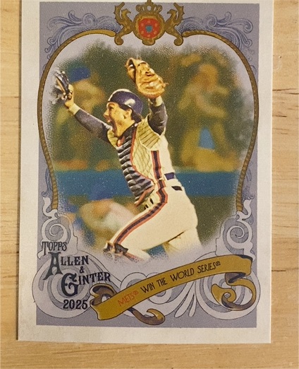 2025 Topps Allen & Ginter #SV-30 Gary Carter Sweet Victory — front
