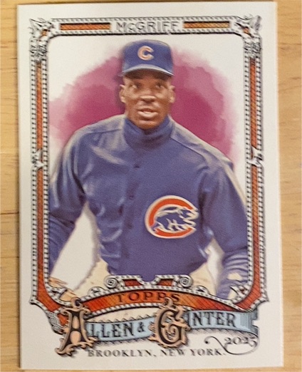 2025 Topps Allen & Ginter #318 Fred McGriff — front