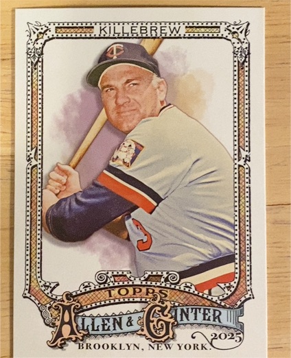 2025 Topps Allen & Ginter #325 Harmon Killebrew — front