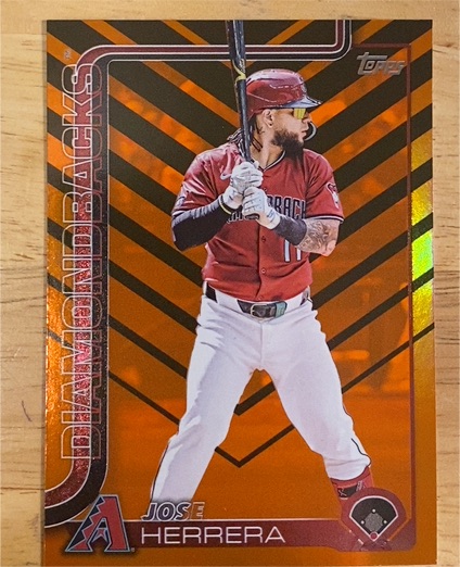 2025 Topps Update #US272 Jose Herrera — front