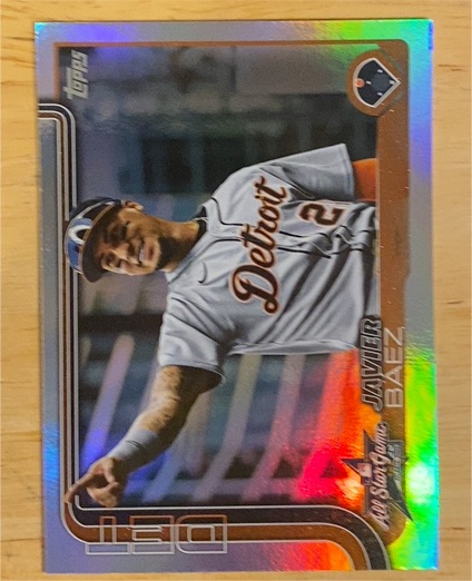2025 Topps Update #ASG-13 Javier Baez 2025 All-Star Game — front