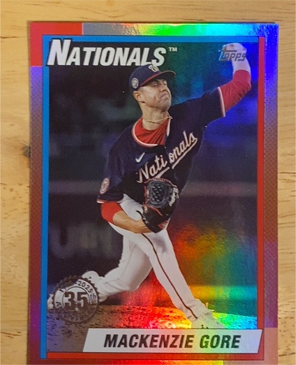 2025 Topps Update #U90-20 Mackenzie Gore — front