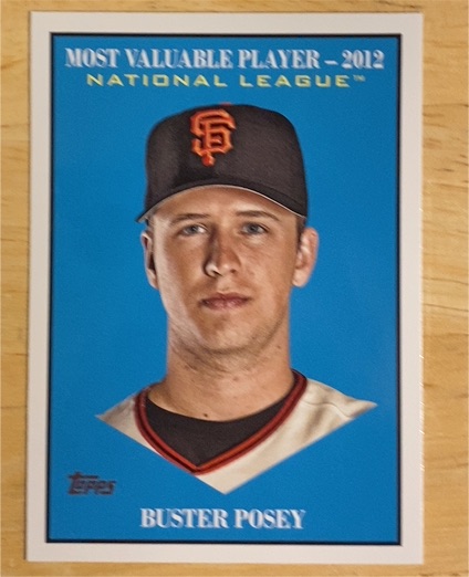 2025 Topps Update #MV-18 Buster Posey — front