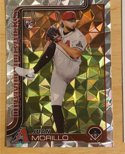2025 Topps Series 1 Diamante #RC Juan Morillo — front