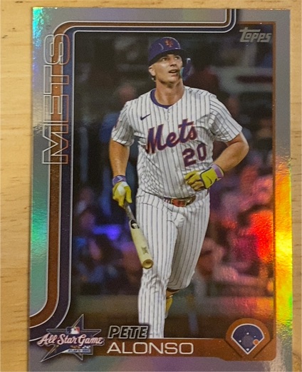 2025 Topps Update #ASG-25 Pete Alonso — front