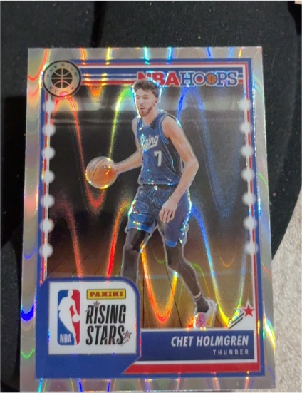 2023-24 Panini NBA Hoops Premium Stock #293 Chet Holmgren — front