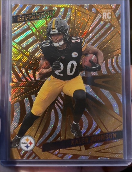 2025 Panini Revolution #223 Kaleb Johnson — front
