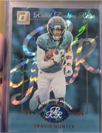 2025 Donruss #4 Travis Hunter Rated Rookies Retro — front
