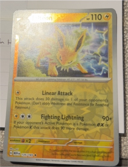 2023 Pokémon Scarlet & Violet 151 #135 Jolteon Reverse Holo — front