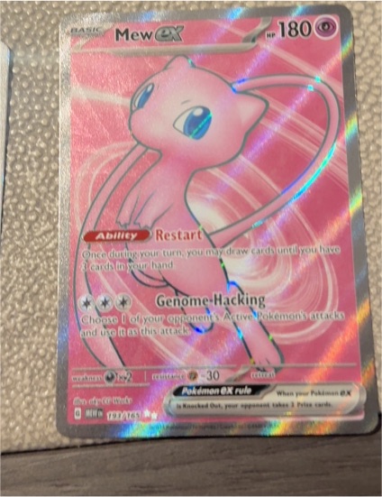 2023 Pokémon TCG Scarlet & Violet 151 #193 Mew EX — front