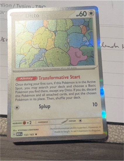 2023 Pokémon Scarlet & Violet 151 #132 Ditto — front