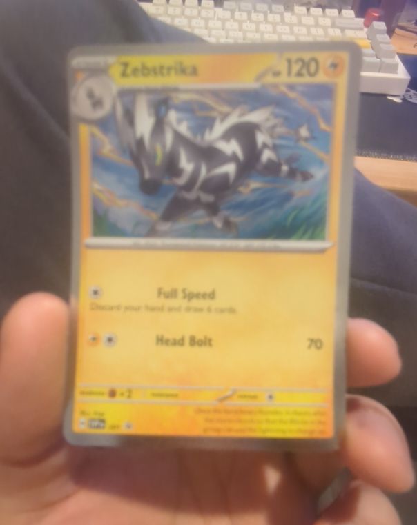 2023 Pokémon SV: Scarlet & Violet Promo #201 Zebstrika — front