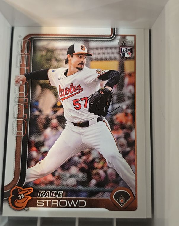 2025 Topps Update #US146 Kade Strowd RC — front