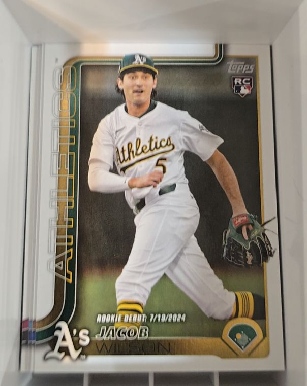 2025 Topps Update Series #US180 Jacob Wilson — front