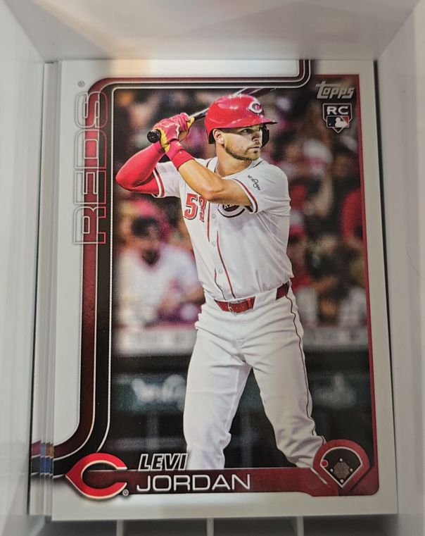 2025 Topps Update #US6 Levi Jordan — front