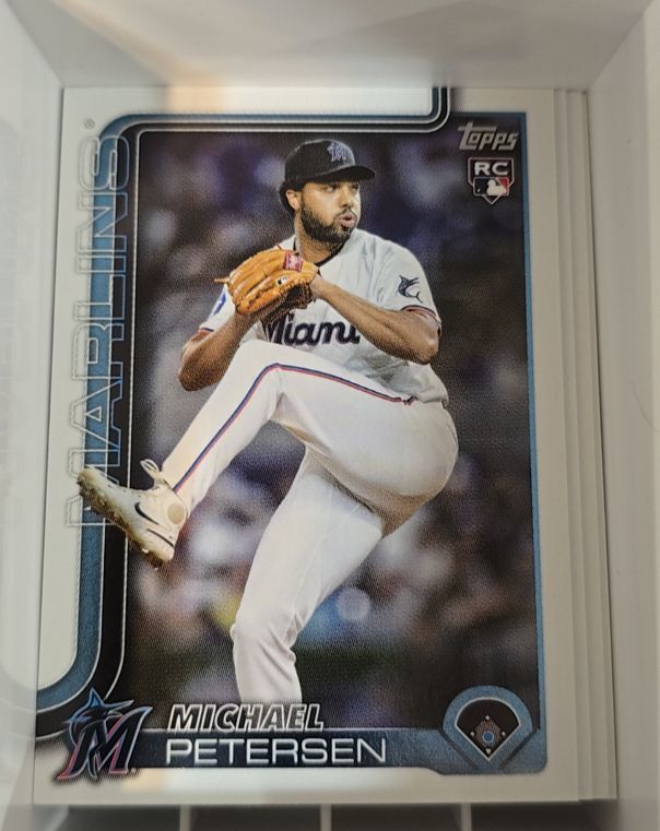 2025 Topps Update #US49 Michael Petersen — front
