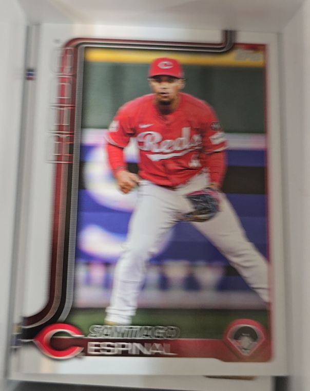 2025 Topps Update #US150 Santiago Espinal — front