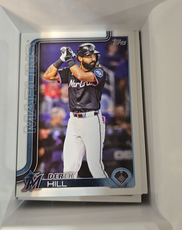 2025 Topps Update Series Derek Hill — front