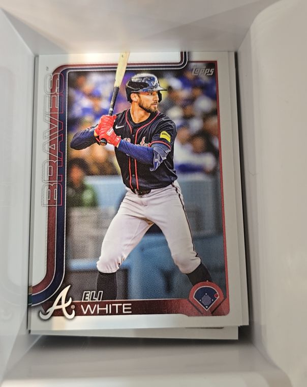 2025 Topps Eli White — front