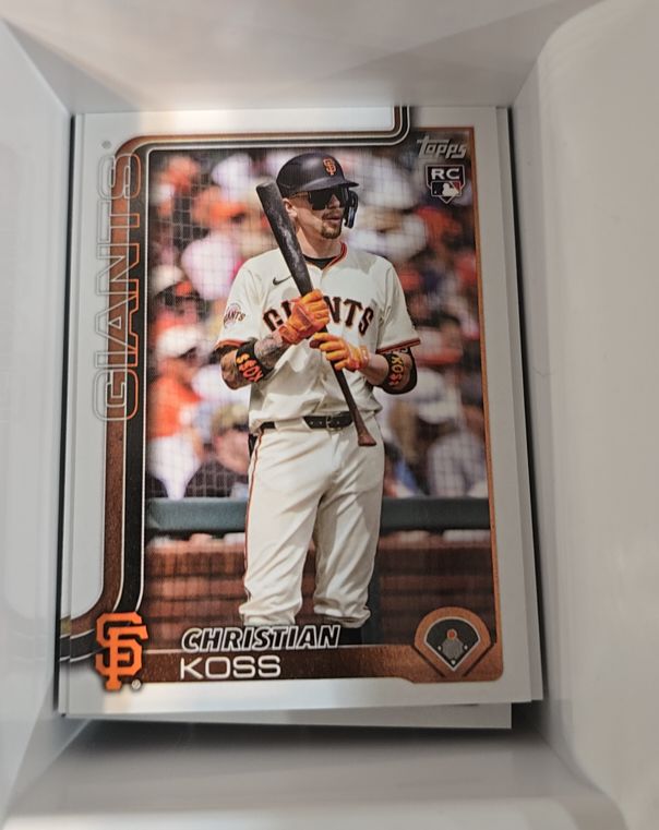 2025 Topps Update #US174 Christian Koss — front