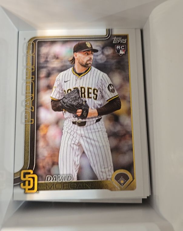 2025 Topps Update #US348 David Morgan — front