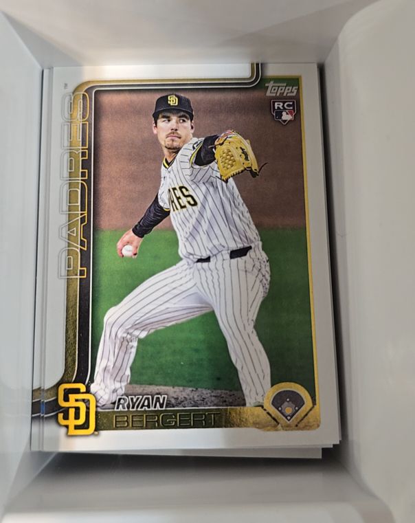 2025 Topps Update #US295 Ryan Bergert — front