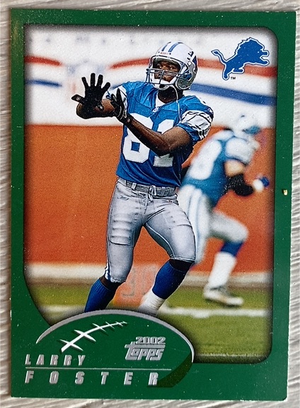2002 Topps #285 Larry Foster — front