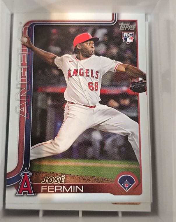 2025 Topps Update #US338 José Fermin — front