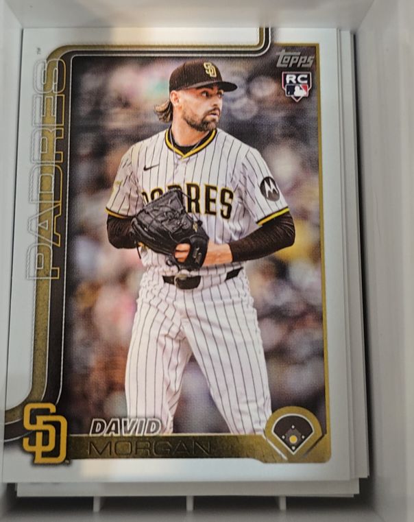 2025 Topps Update Series #US348 David Morgan — front