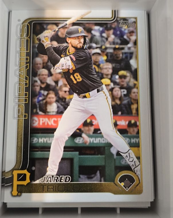 2025 Topps Update #US54 Jared Triolo — front