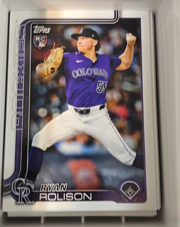 2025 Topps Update Series #US124 Ryan Rolison — front