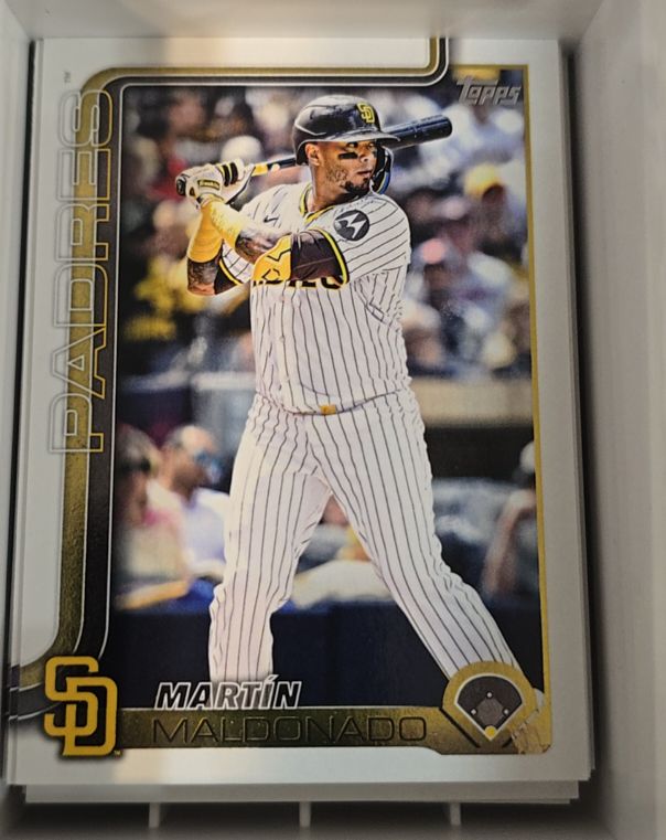 2025 Topps Update #US76 Martín Maldonado — front