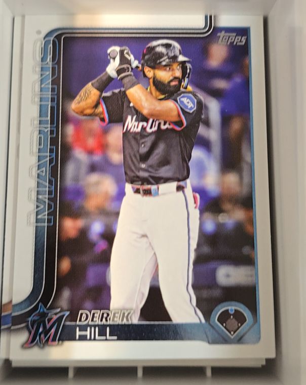 2025 Topps Update #US305 Derek Hill — front