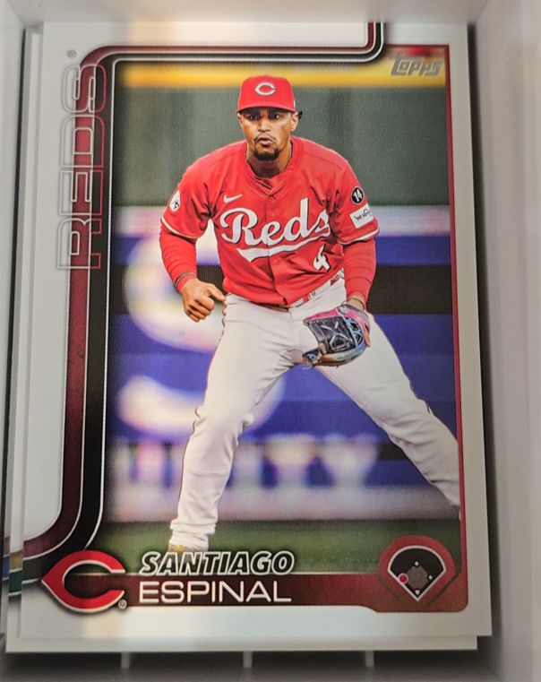 2025 Topps Update #US150 Santiago Espinal — front