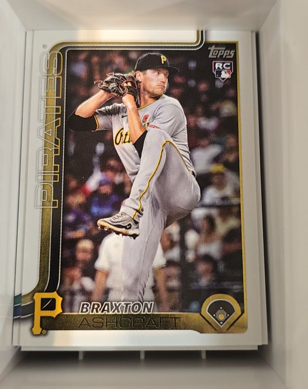 2025 Topps Update #US32 Braxton Ashcraft — front