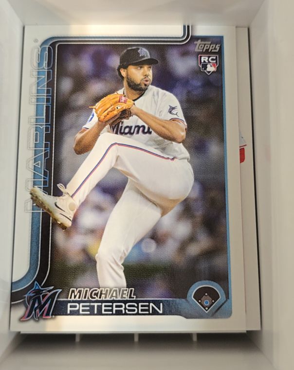 2025 Topps Update #US49 Michael Petersen — front