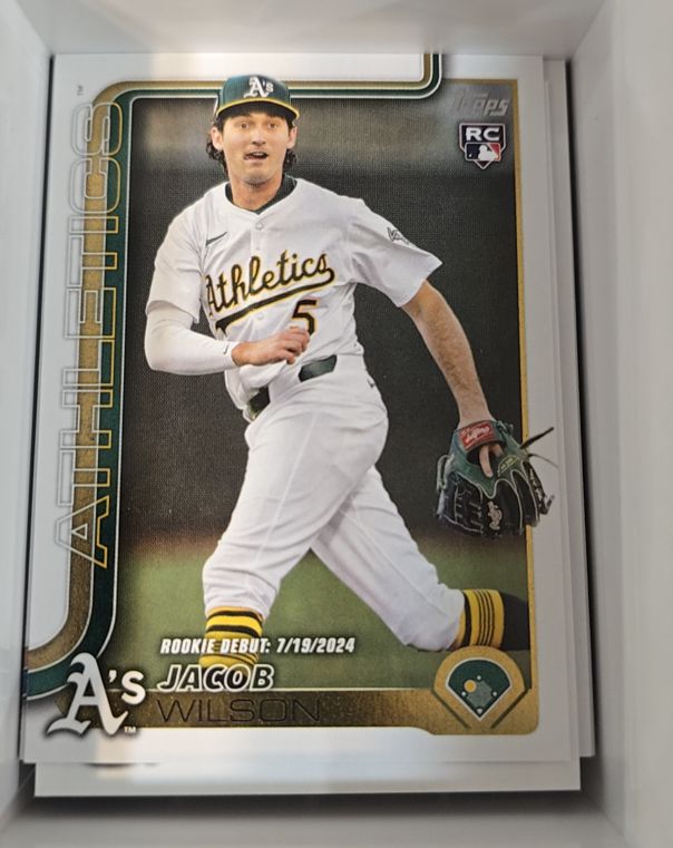 2025 Topps Update #US180 Jacob Wilson — front