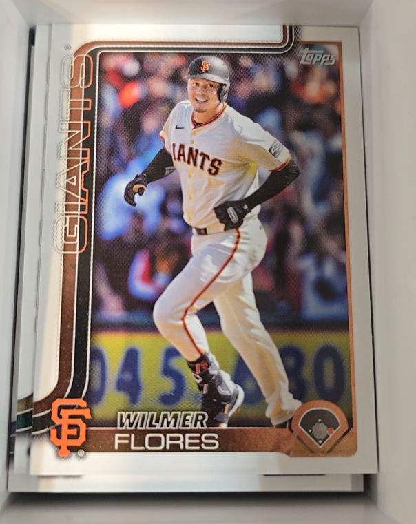 2025 Topps Update #US160 Wilmer Flores — front