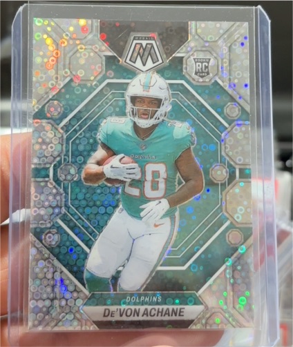 2023 Panini Mosaic #312 De'Von Achane — front