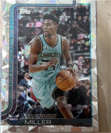 2025-26 Topps #68 Brandon Miller — front