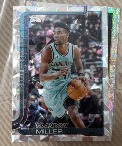 2025-26 Topps #68 Brandon Miller — front