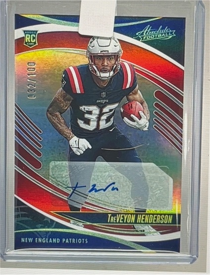 2025 Panini Absolute #188 TreVeyon Henderson — front