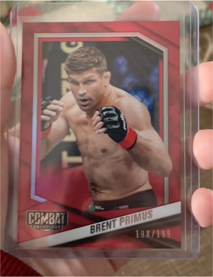 2025 Panini Combat Anthology #198 Brent Primus — front