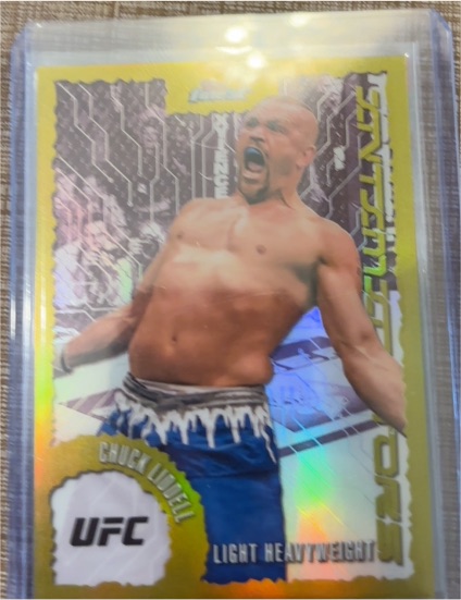 2025 Topps Finest UFC Intimidators #IT-28 Chuck Liddell — front