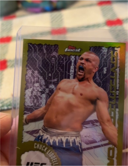 2025 Topps Finest UFC Intimidators #IT-28 Chuck Liddell — front