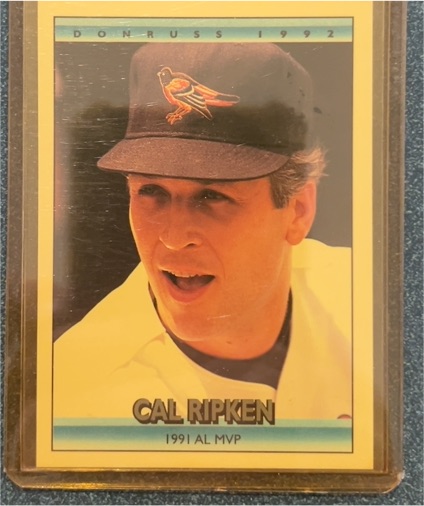 1992 Donruss #BC1 Cal Ripken Jr. — front