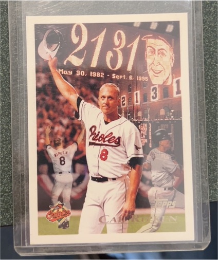 1996 Topps #96 Cal Ripken Jr. — front